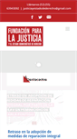 Mobile Screenshot of fundacionjusticia.org